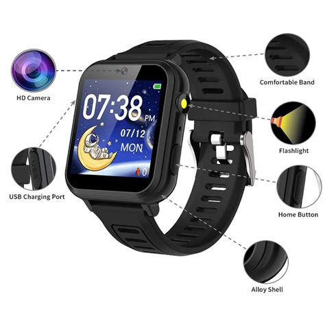 Phyulls Smart Watch for Kids, Smart Watch Toys with 24 Games 